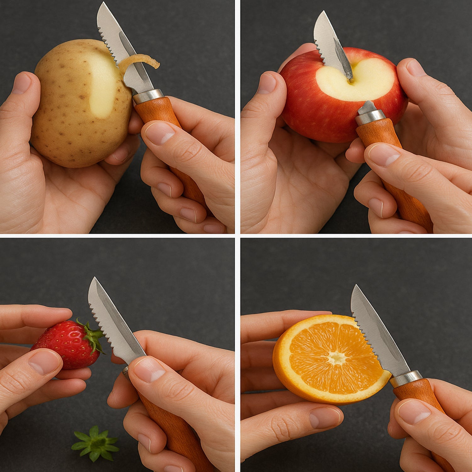 Wooden Handle and Stainless Steel Vegetable Peeler Wooden Handle and Stainless Steel Vegetable Peeler